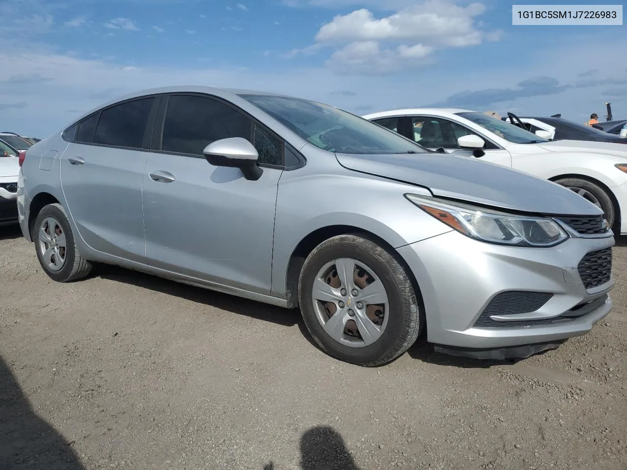 2018 Chevrolet Cruze Ls VIN: 1G1BC5SM1J7226983 Lot: 75938834