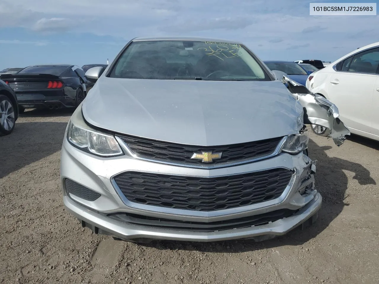 2018 Chevrolet Cruze Ls VIN: 1G1BC5SM1J7226983 Lot: 75938834