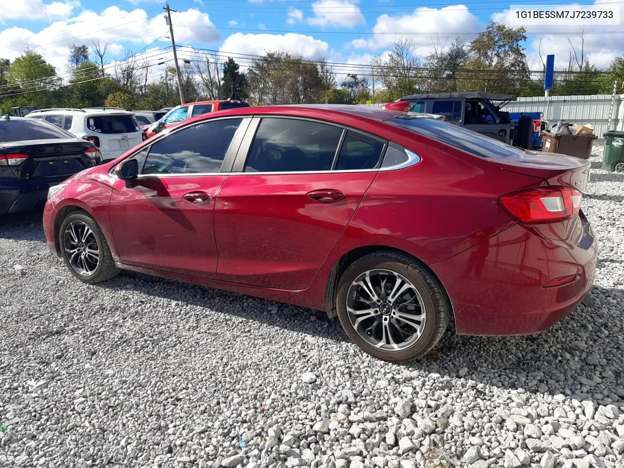 2018 Chevrolet Cruze Lt VIN: 1G1BE5SM7J7239733 Lot: 76022664