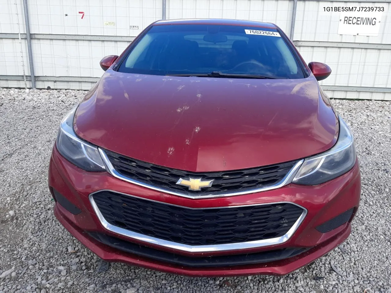 2018 Chevrolet Cruze Lt VIN: 1G1BE5SM7J7239733 Lot: 76022664