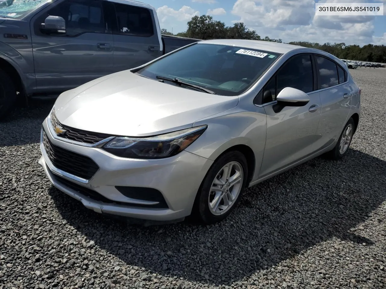 2018 Chevrolet Cruze Lt VIN: 3G1BE6SM6JS541019 Lot: 76112284