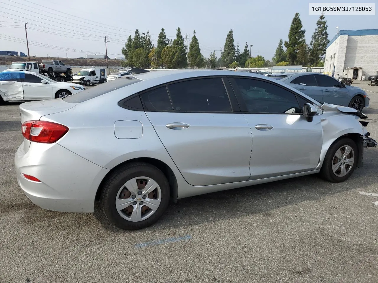 2018 Chevrolet Cruze Ls VIN: 1G1BC5SM3J7128053 Lot: 76156114