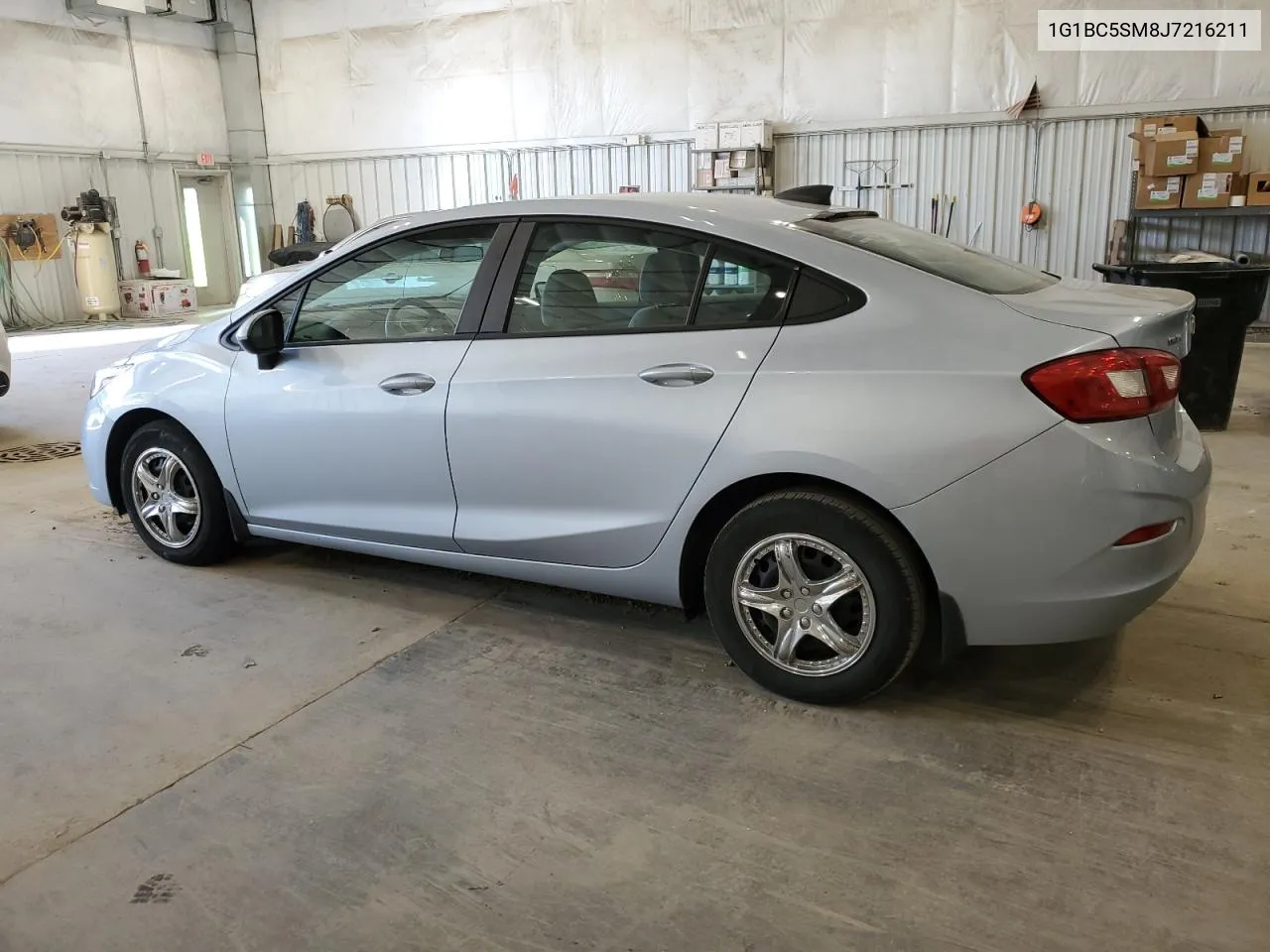 2018 Chevrolet Cruze Ls VIN: 1G1BC5SM8J7216211 Lot: 76236994