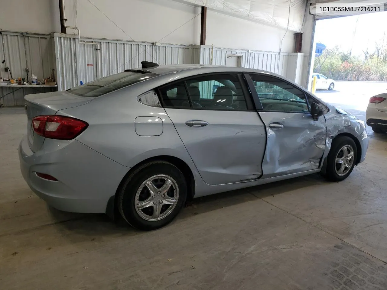 2018 Chevrolet Cruze Ls VIN: 1G1BC5SM8J7216211 Lot: 76236994