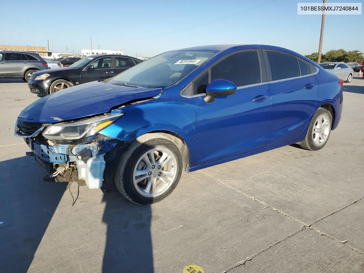 2018 Chevrolet Cruze Lt VIN: 1G1BE5SMXJ7240844 Lot: 76281844