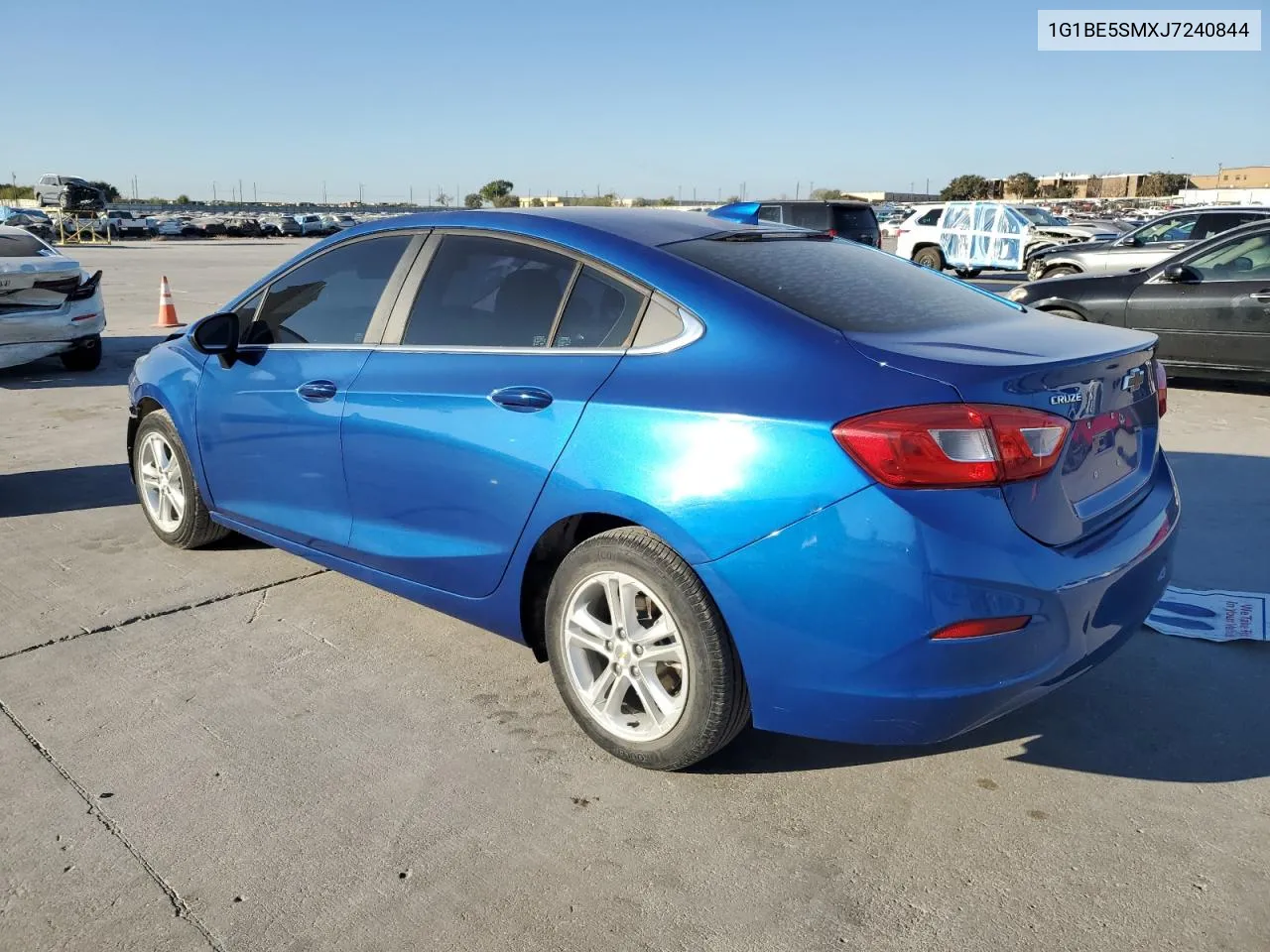 2018 Chevrolet Cruze Lt VIN: 1G1BE5SMXJ7240844 Lot: 76281844