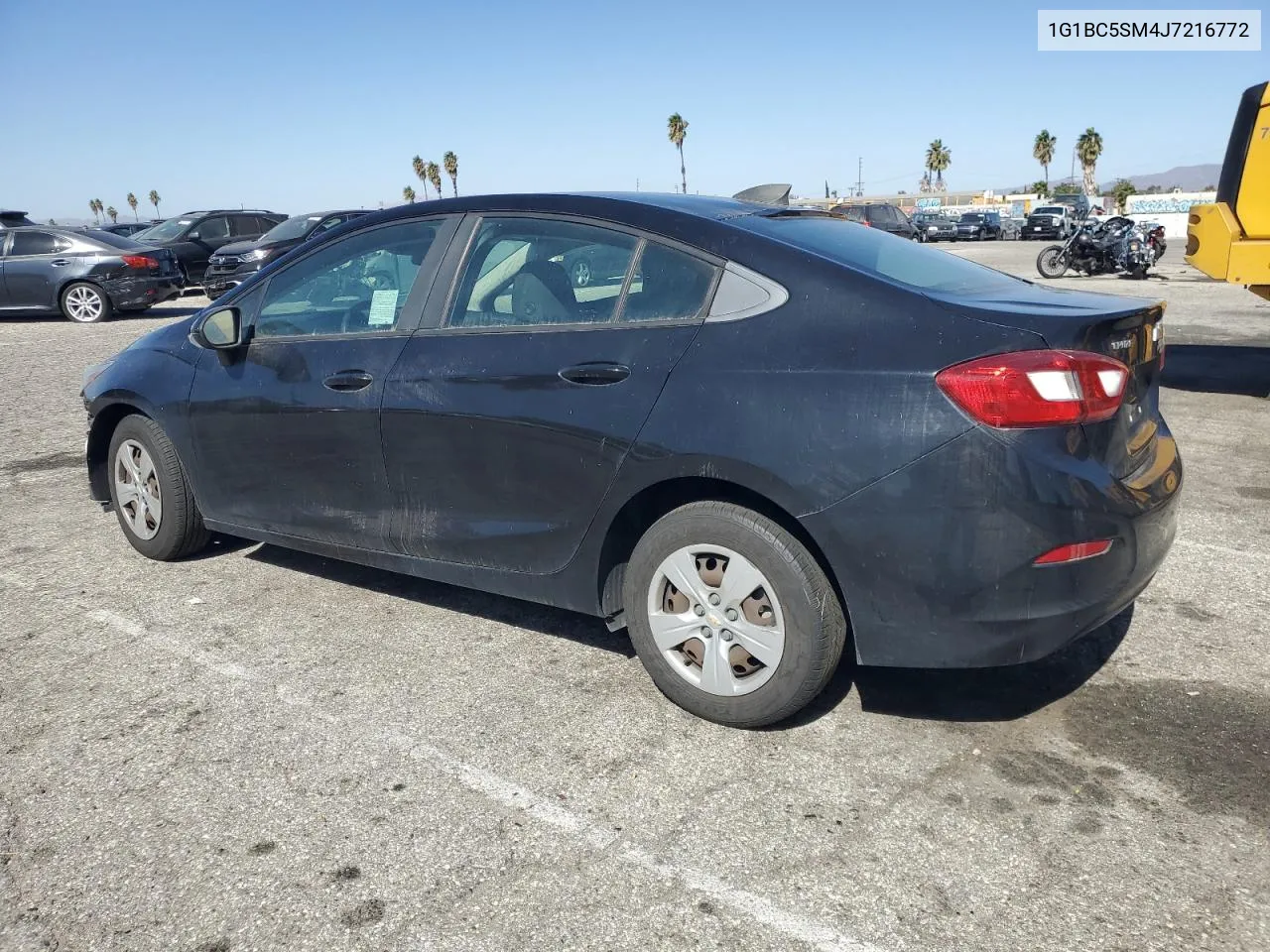 2018 Chevrolet Cruze Ls VIN: 1G1BC5SM4J7216772 Lot: 76340284