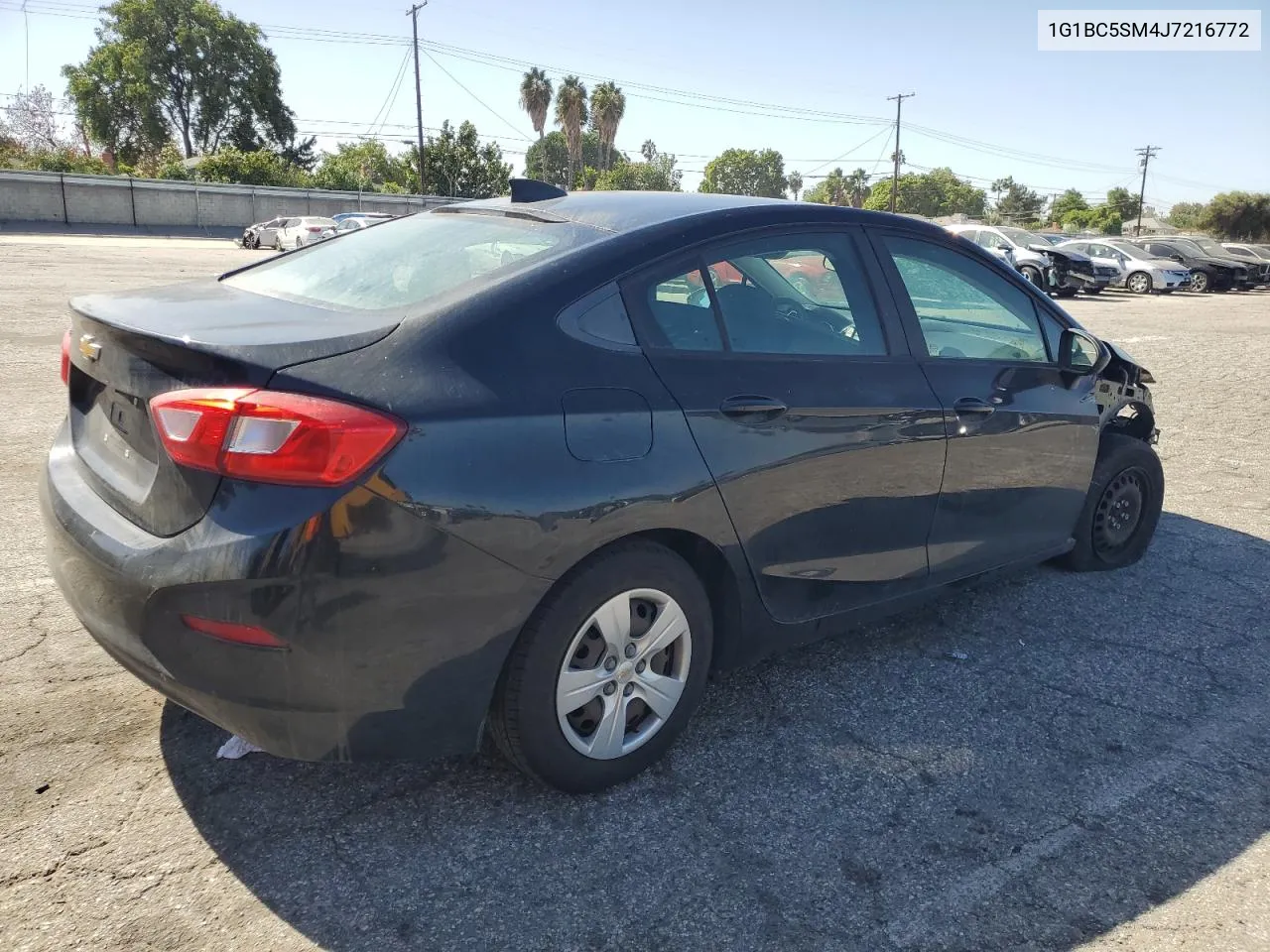 1G1BC5SM4J7216772 2018 Chevrolet Cruze Ls