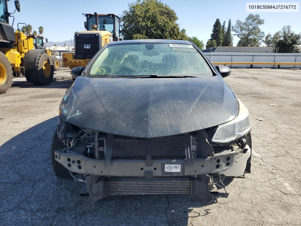 1G1BC5SM4J7216772 2018 Chevrolet Cruze Ls