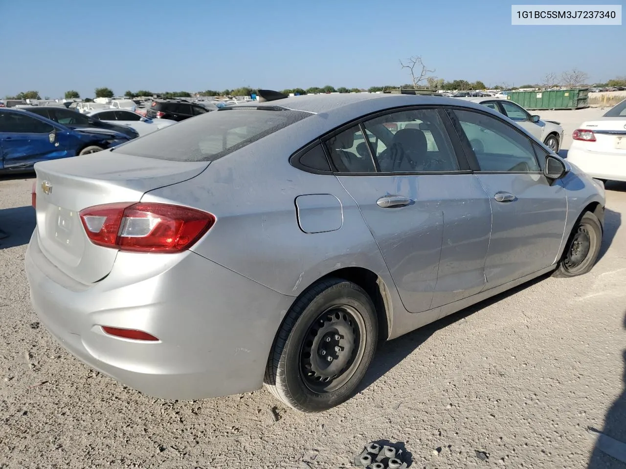 2018 Chevrolet Cruze Ls VIN: 1G1BC5SM3J7237340 Lot: 76355664