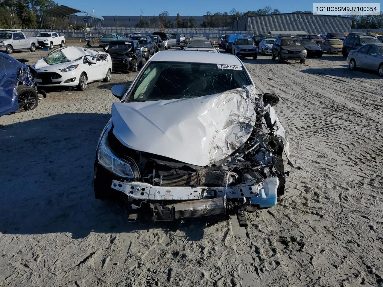 1G1BC5SM9J7100354 2018 Chevrolet Cruze Ls