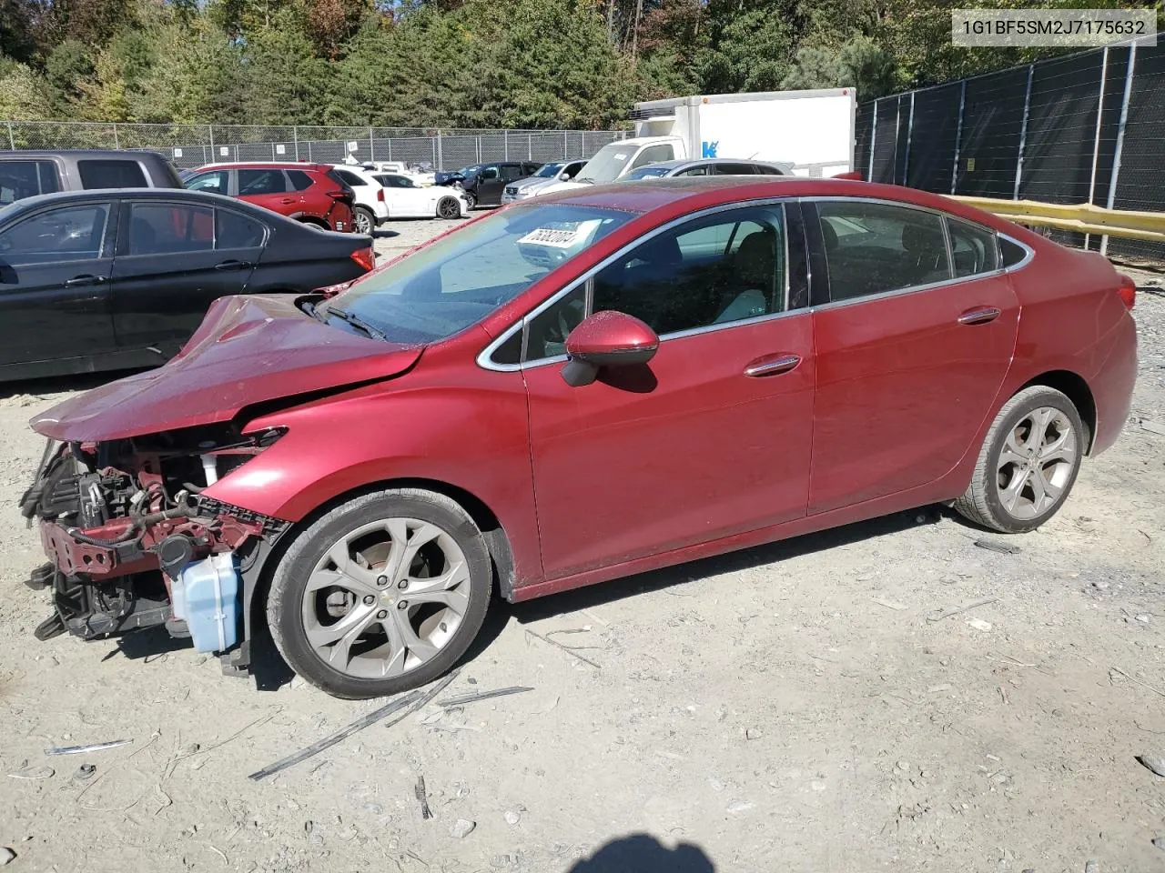 1G1BF5SM2J7175632 2018 Chevrolet Cruze Premier