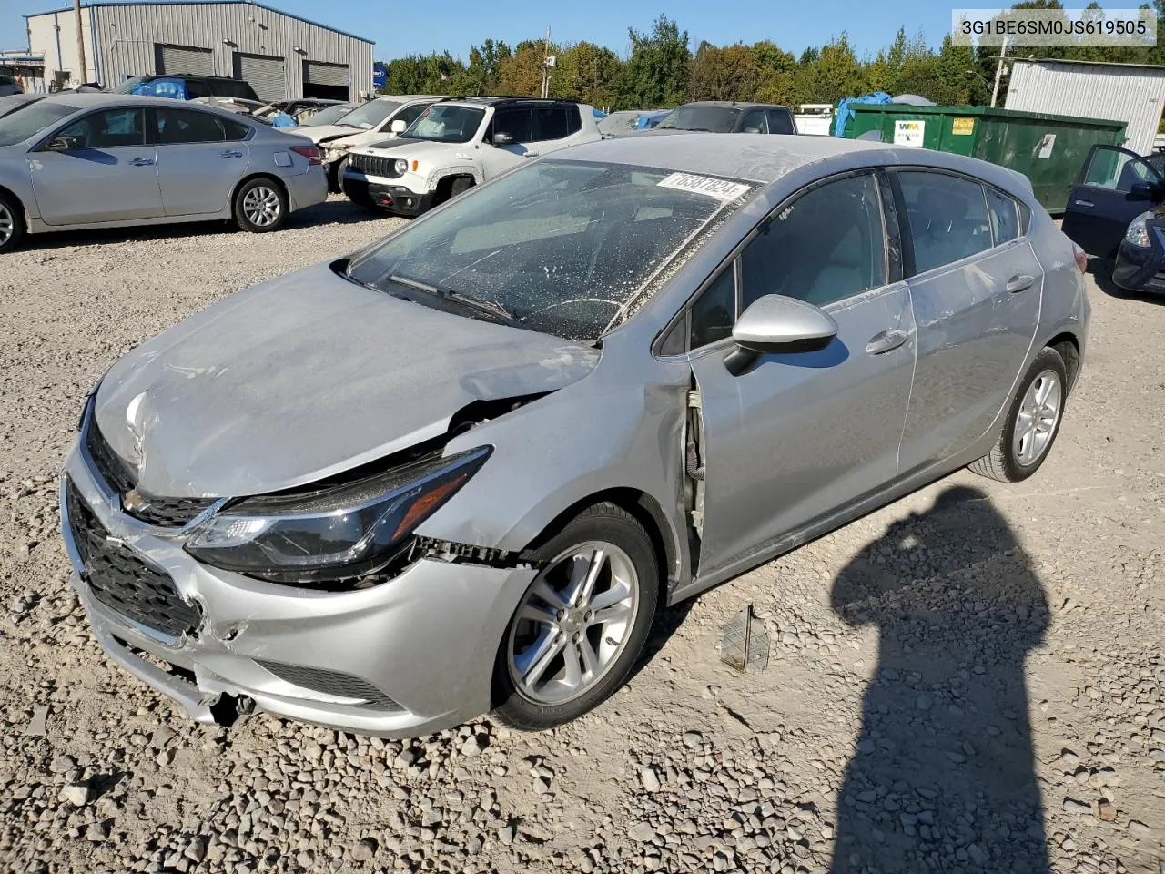 2018 Chevrolet Cruze Lt VIN: 3G1BE6SM0JS619505 Lot: 76387824