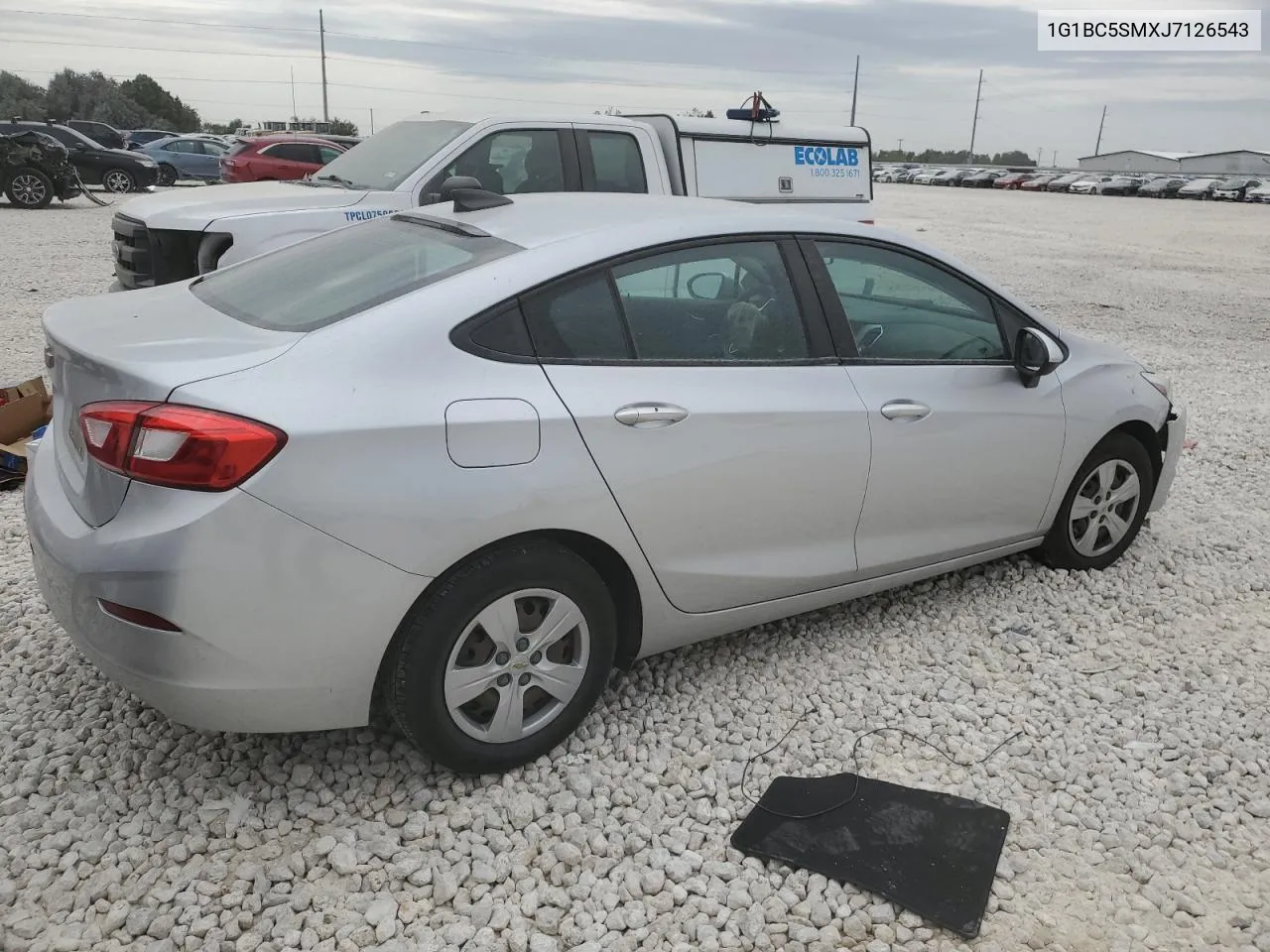 2018 Chevrolet Cruze Ls VIN: 1G1BC5SMXJ7126543 Lot: 76500724