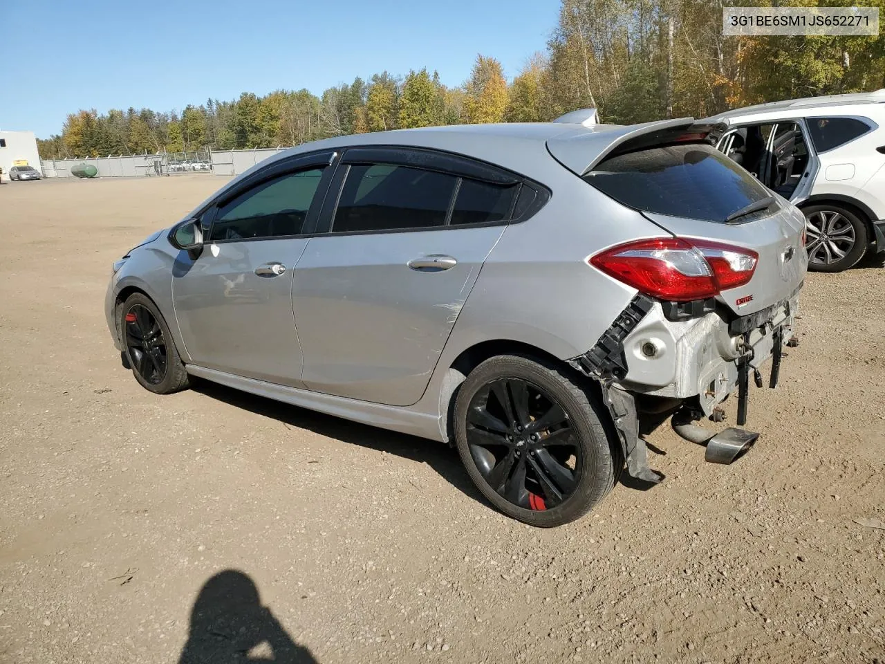 2018 Chevrolet Cruze Lt VIN: 3G1BE6SM1JS652271 Lot: 76690514