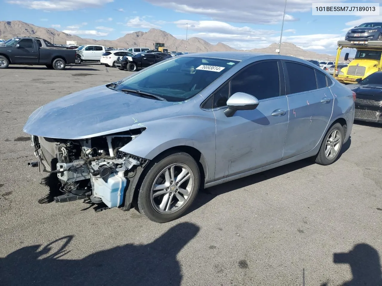 2018 Chevrolet Cruze Lt VIN: 1G1BE5SM7J7189013 Lot: 76693614