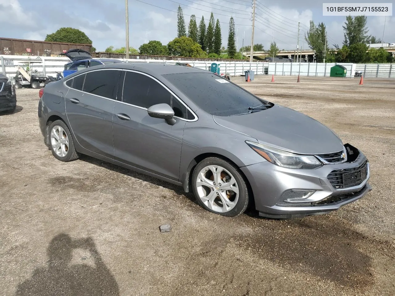 2018 Chevrolet Cruze Premier VIN: 1G1BF5SM7J7155523 Lot: 76804914