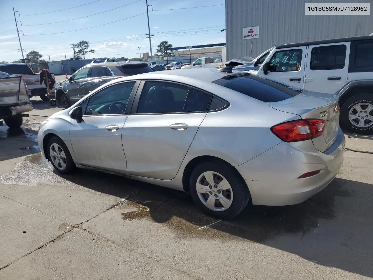 2018 Chevrolet Cruze Ls VIN: 1G1BC5SM7J7128962 Lot: 76880604