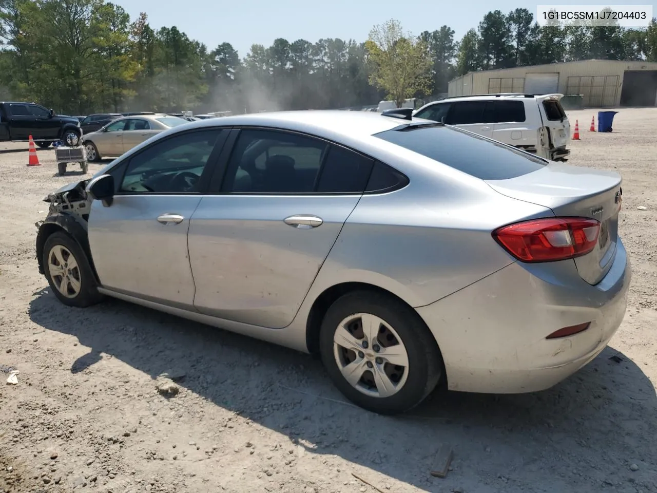 2018 Chevrolet Cruze Ls VIN: 1G1BC5SM1J7204403 Lot: 76951374