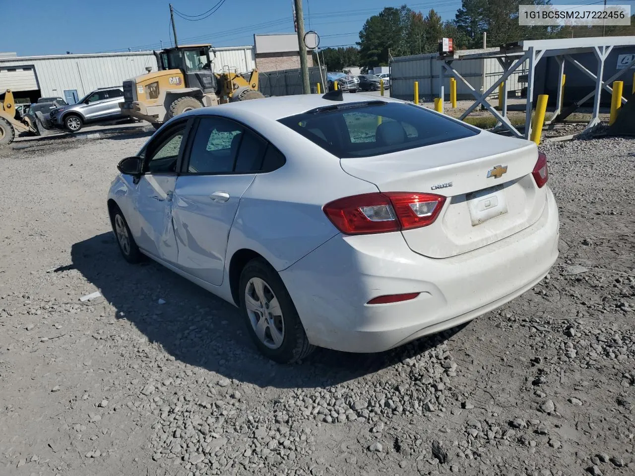 2018 Chevrolet Cruze Ls VIN: 1G1BC5SM2J7222456 Lot: 76960774