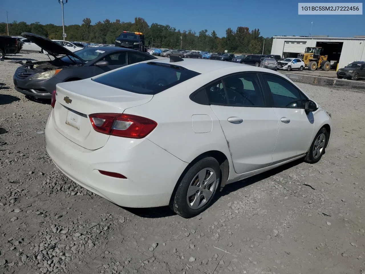 2018 Chevrolet Cruze Ls VIN: 1G1BC5SM2J7222456 Lot: 76960774