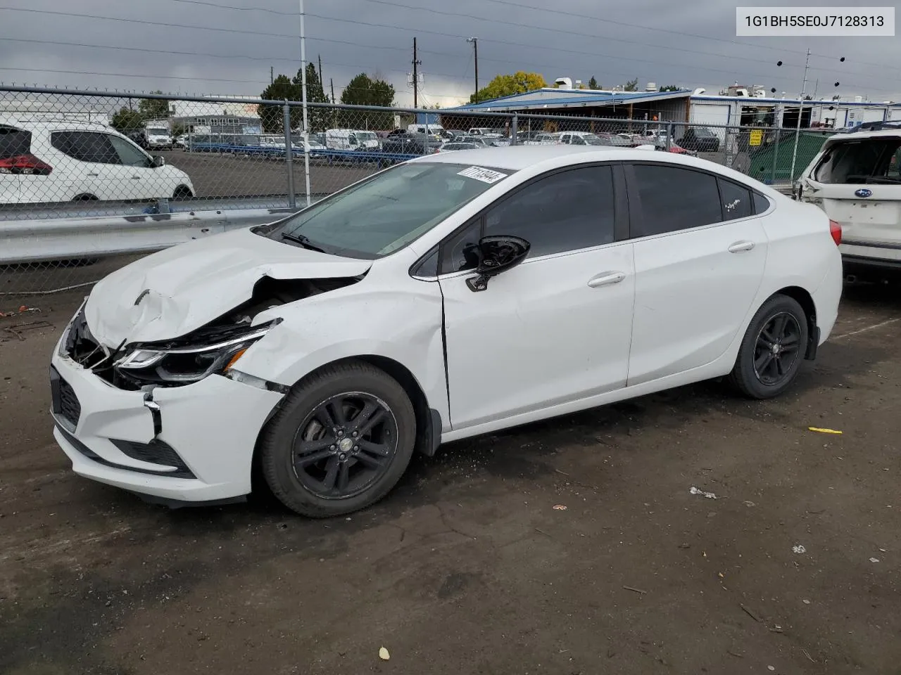 2018 Chevrolet Cruze Lt VIN: 1G1BH5SE0J7128313 Lot: 77113944