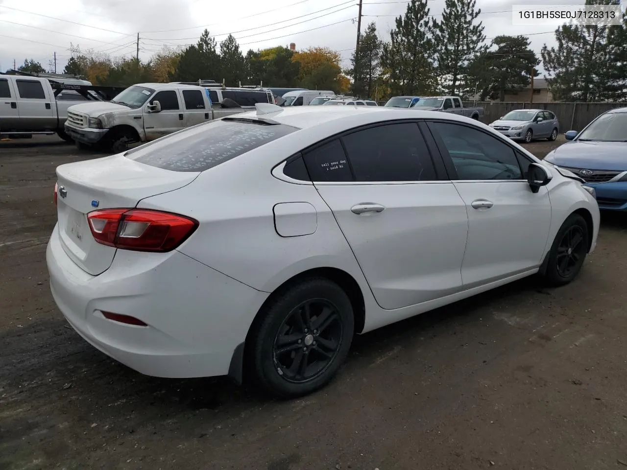 2018 Chevrolet Cruze Lt VIN: 1G1BH5SE0J7128313 Lot: 77113944