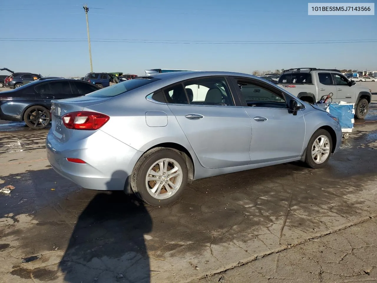 2018 Chevrolet Cruze Lt VIN: 1G1BE5SM5J7143566 Lot: 77151144