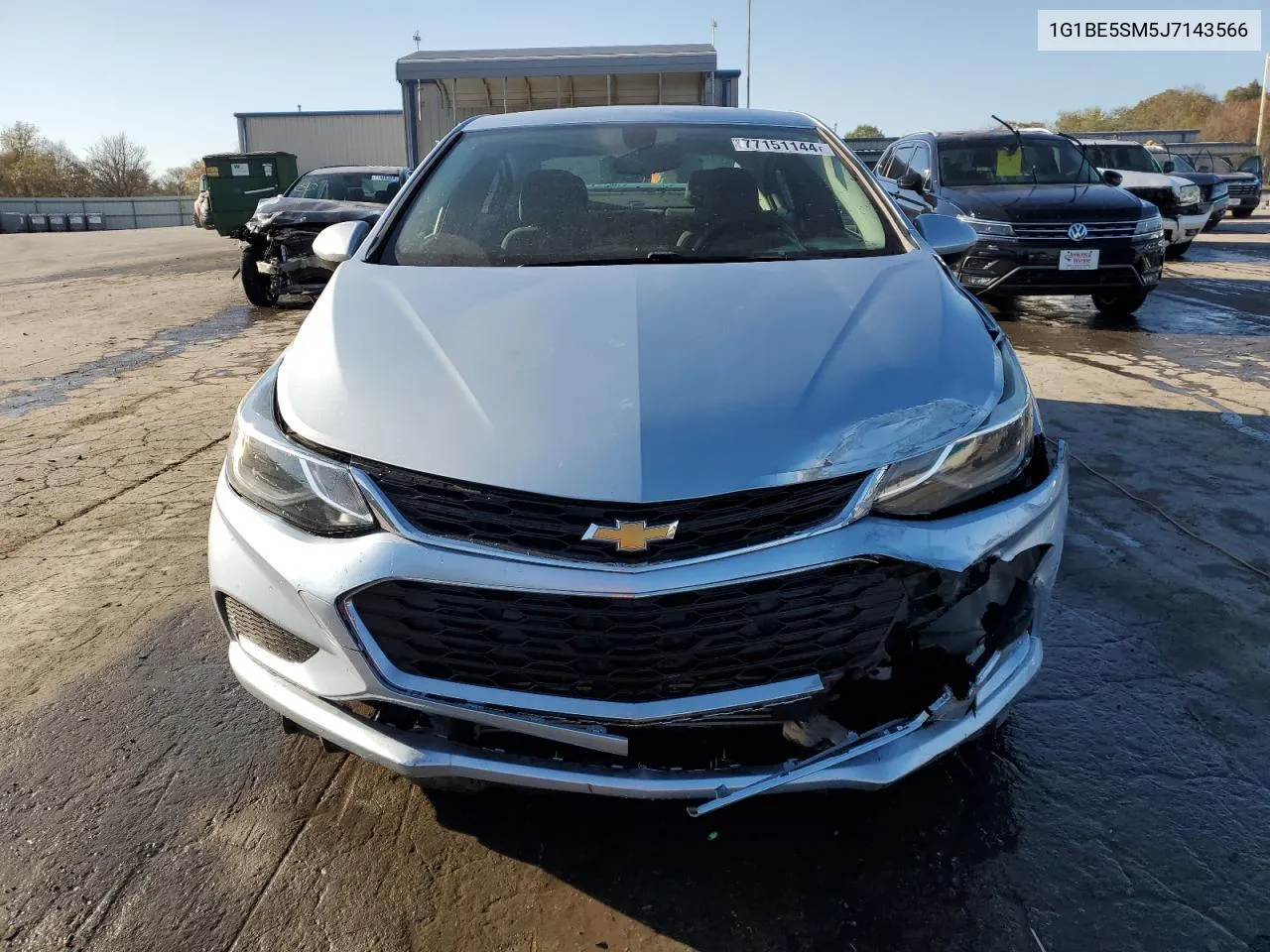 2018 Chevrolet Cruze Lt VIN: 1G1BE5SM5J7143566 Lot: 77151144