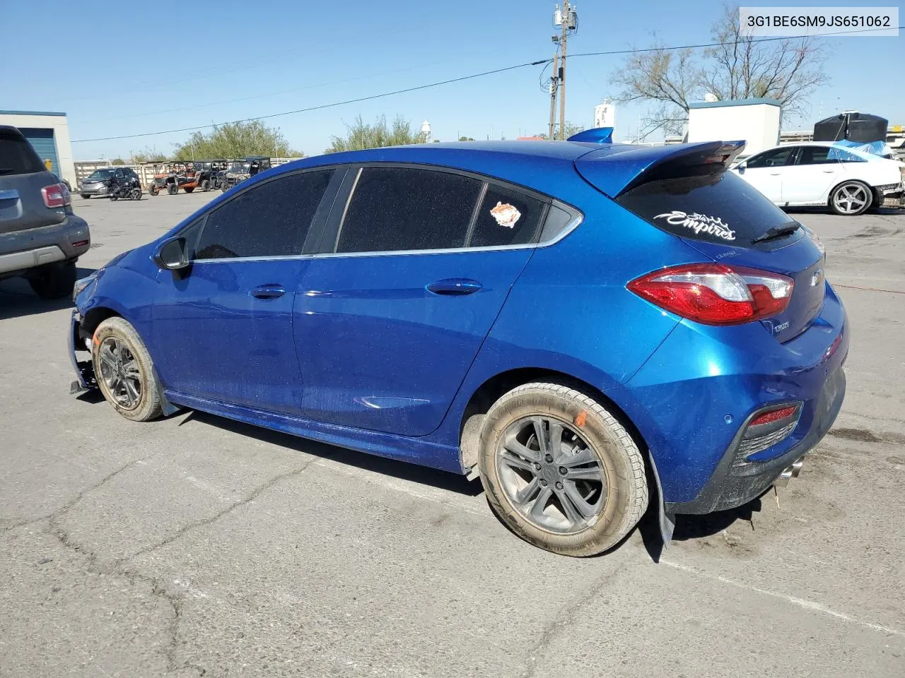 2018 Chevrolet Cruze Lt VIN: 3G1BE6SM9JS651062 Lot: 77231424