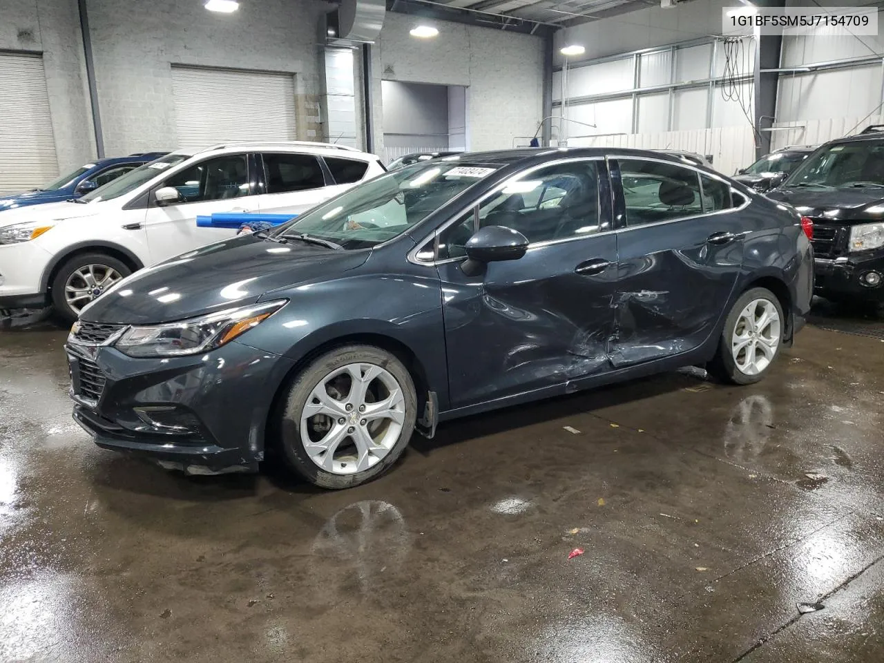 2018 Chevrolet Cruze Premier VIN: 1G1BF5SM5J7154709 Lot: 77403474