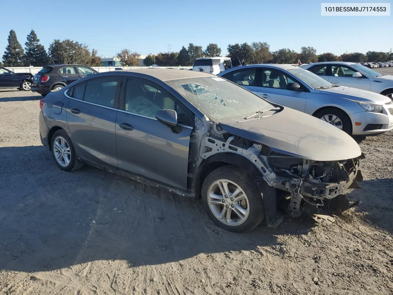 2018 Chevrolet Cruze Lt VIN: 1G1BE5SM8J7174553 Lot: 77566854