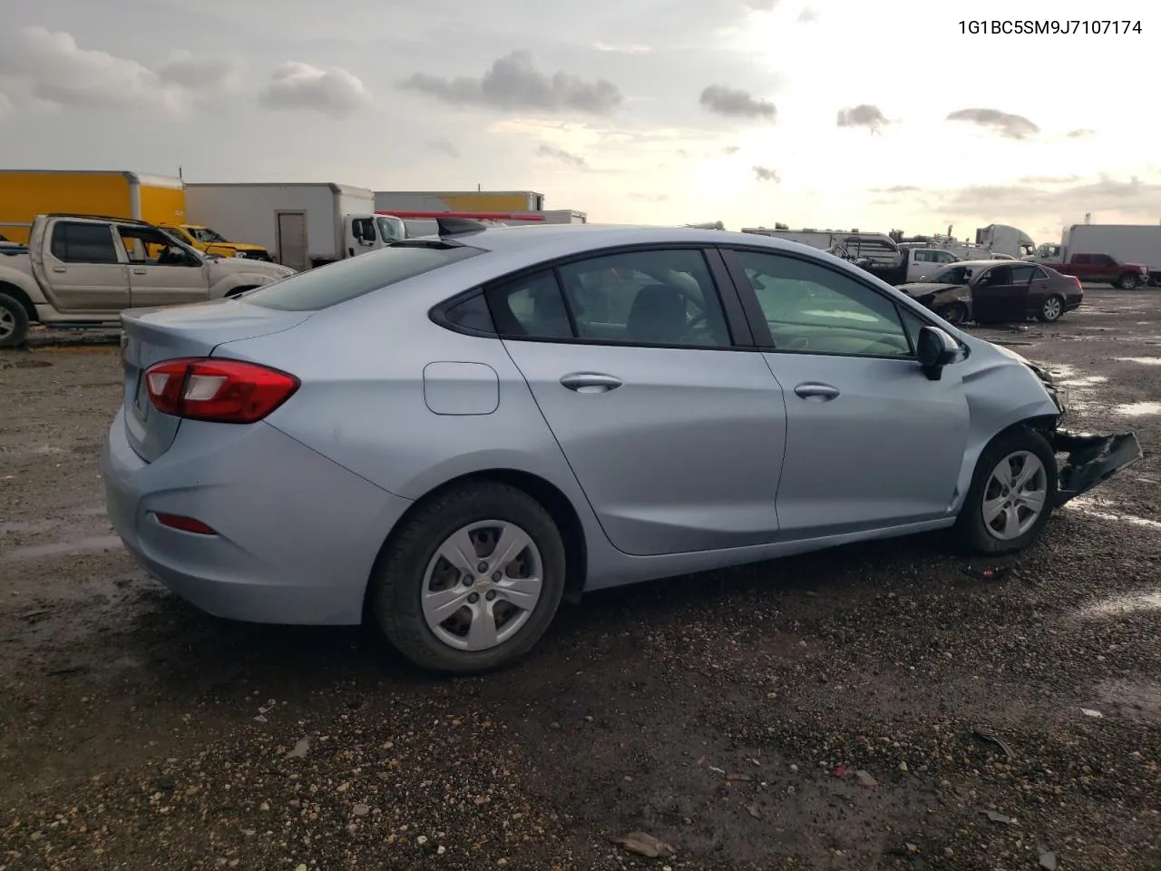 2018 Chevrolet Cruze Ls VIN: 1G1BC5SM9J7107174 Lot: 77664874