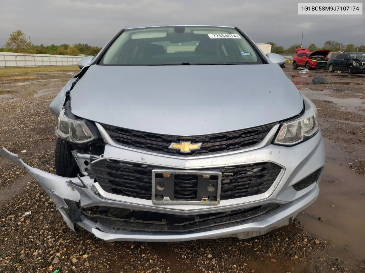 2018 Chevrolet Cruze Ls VIN: 1G1BC5SM9J7107174 Lot: 77664874