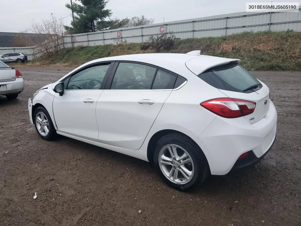 2018 Chevrolet Cruze Lt VIN: 3G1BE6SM8JS605190 Lot: 78054824