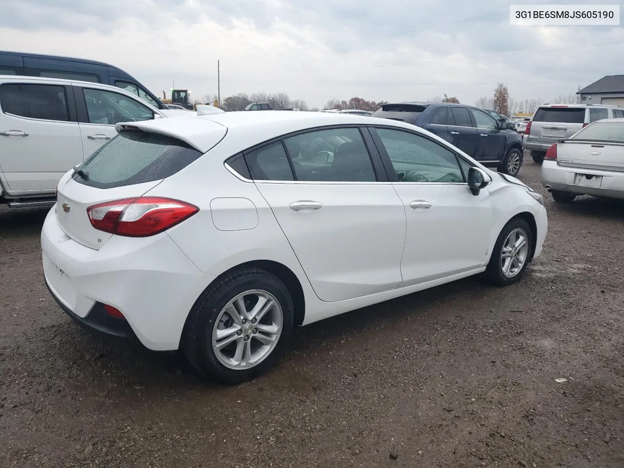 2018 Chevrolet Cruze Lt VIN: 3G1BE6SM8JS605190 Lot: 78054824