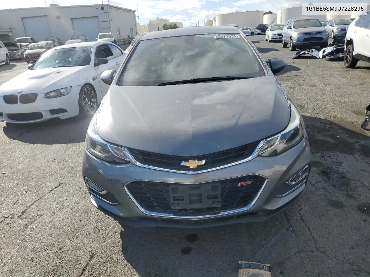 2018 Chevrolet Cruze Lt VIN: 1G1BE5SM9J7228295 Lot: 78071634