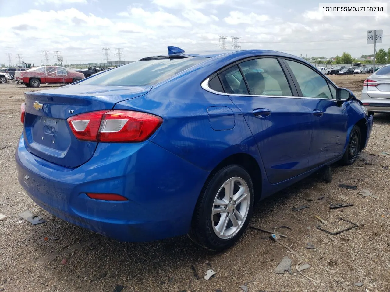 2018 Chevrolet Cruze Lt VIN: 1G1BE5SM0J7158718 Lot: 78158414