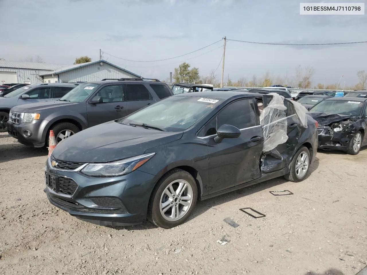 2018 Chevrolet Cruze Lt VIN: 1G1BE5SM4J7110798 Lot: 78205474