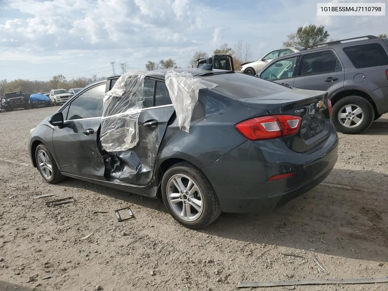 2018 Chevrolet Cruze Lt VIN: 1G1BE5SM4J7110798 Lot: 78205474