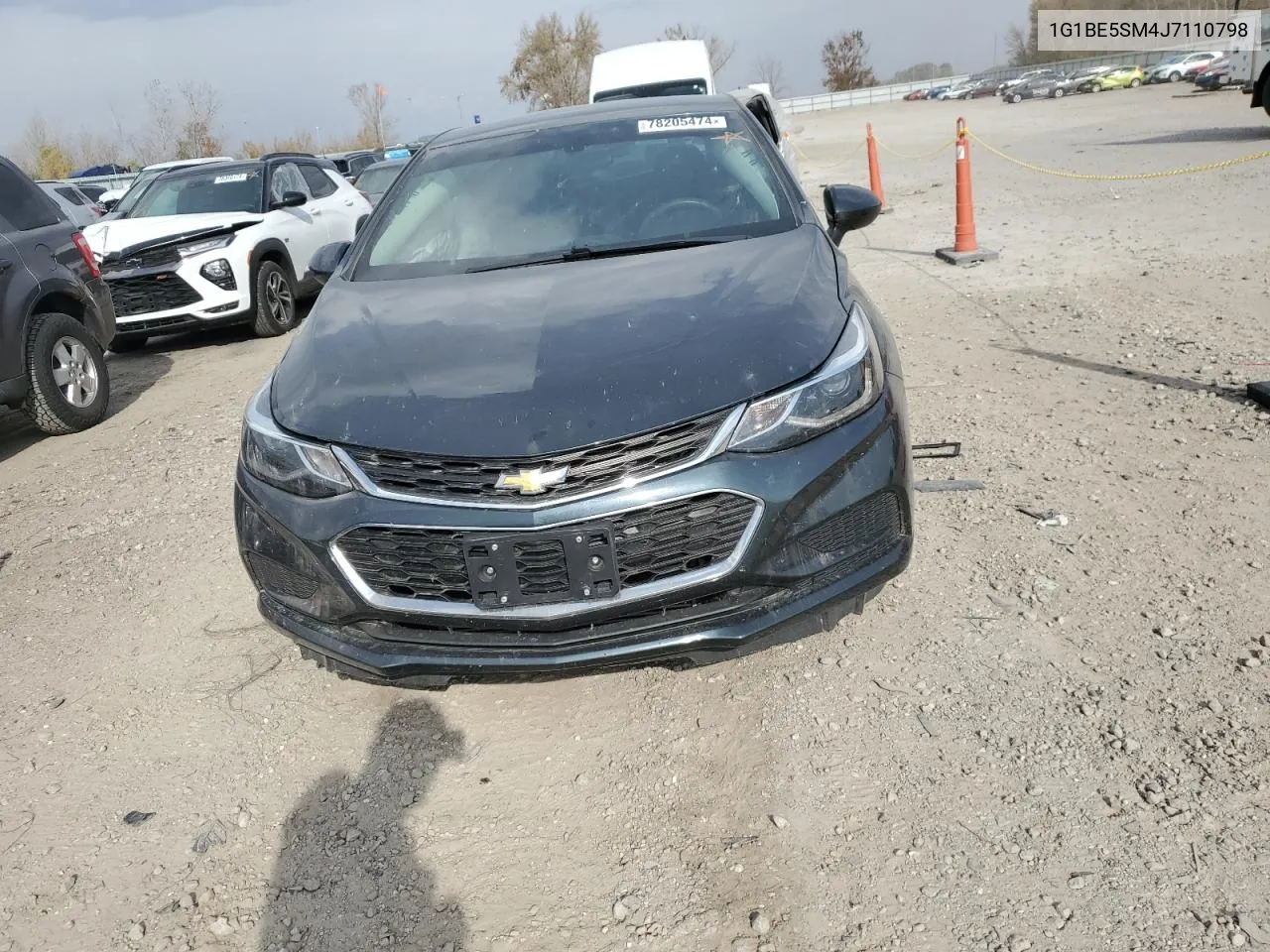 2018 Chevrolet Cruze Lt VIN: 1G1BE5SM4J7110798 Lot: 78205474