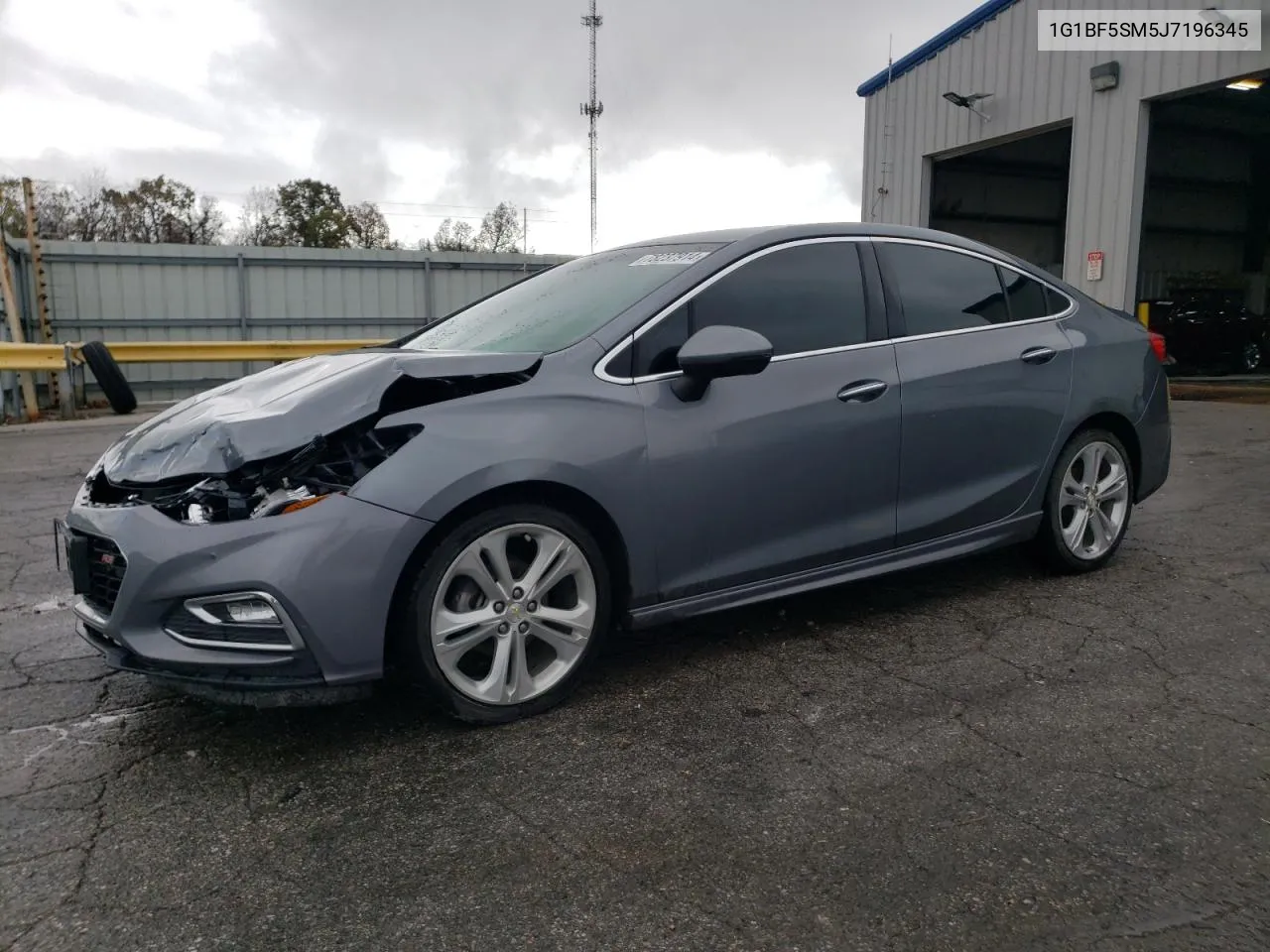 2018 Chevrolet Cruze Premier VIN: 1G1BF5SM5J7196345 Lot: 78237914