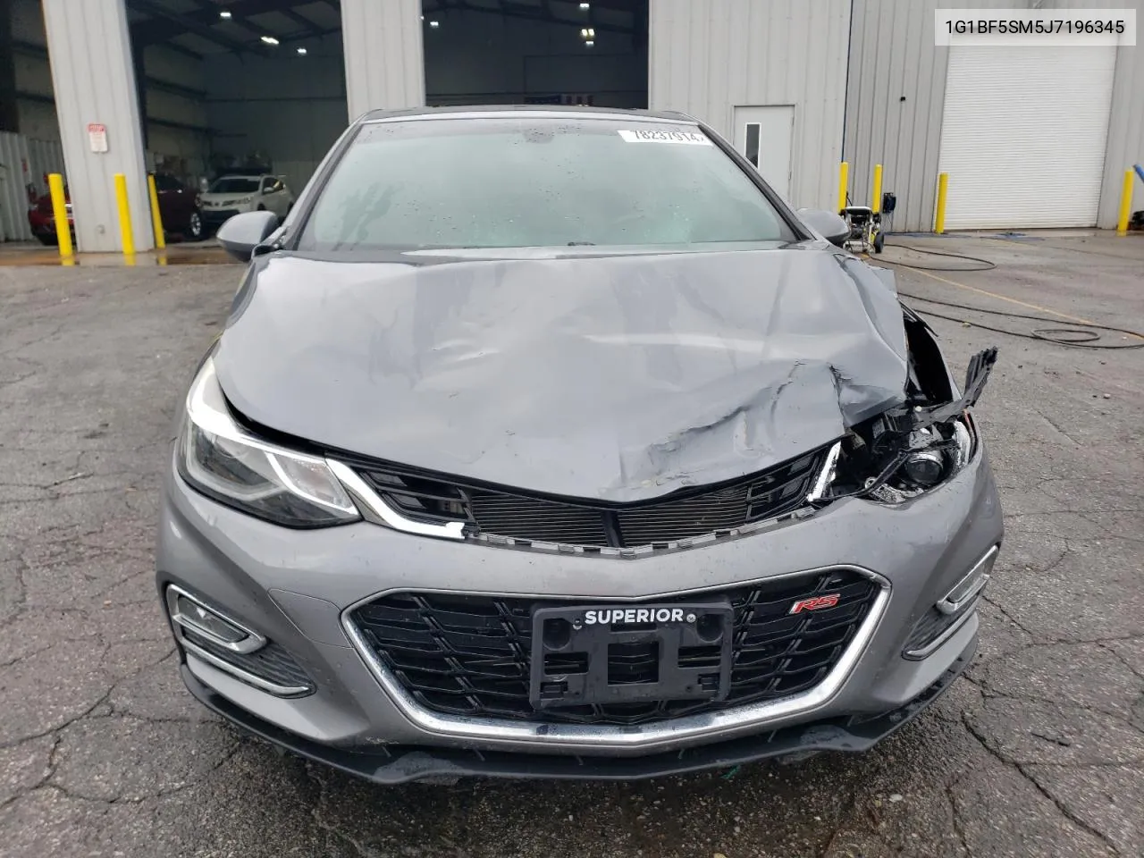 2018 Chevrolet Cruze Premier VIN: 1G1BF5SM5J7196345 Lot: 78237914