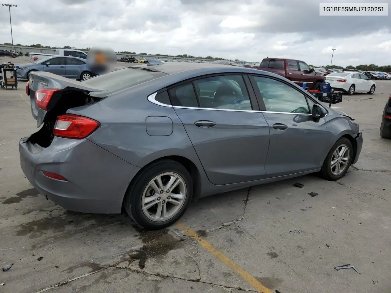 2018 Chevrolet Cruze Lt VIN: 1G1BE5SM8J7120251 Lot: 78519514