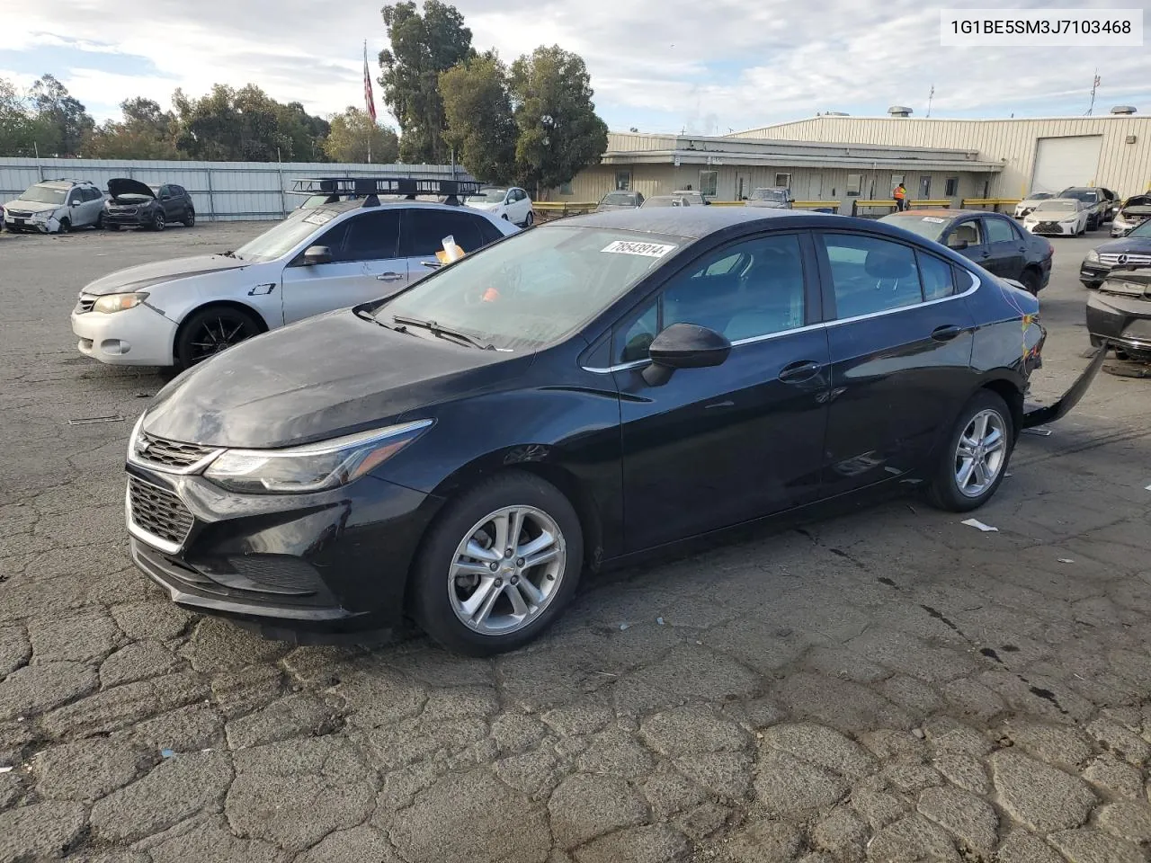 2018 Chevrolet Cruze Lt VIN: 1G1BE5SM3J7103468 Lot: 78543914