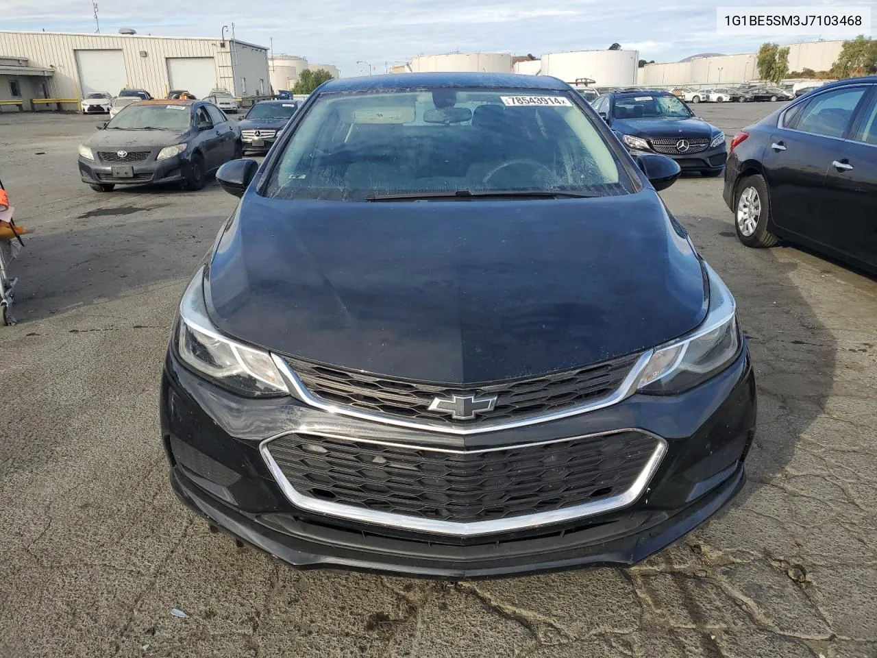 2018 Chevrolet Cruze Lt VIN: 1G1BE5SM3J7103468 Lot: 78543914