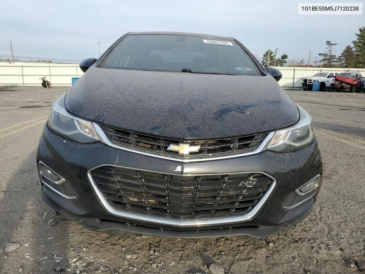 2018 Chevrolet Cruze Lt VIN: 1G1BE5SM5J7120238 Lot: 78607494