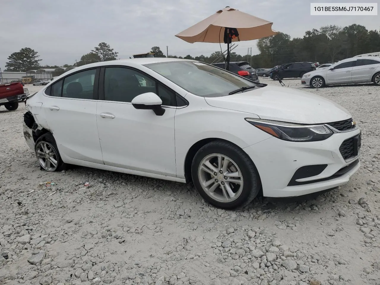 2018 Chevrolet Cruze Lt VIN: 1G1BE5SM6J7170467 Lot: 78693194