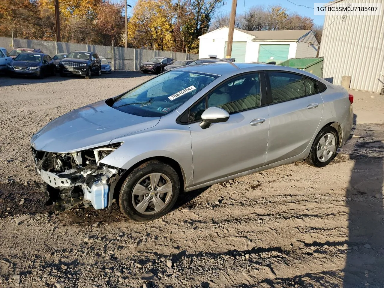 2018 Chevrolet Cruze Ls VIN: 1G1BC5SM0J7185407 Lot: 78845894