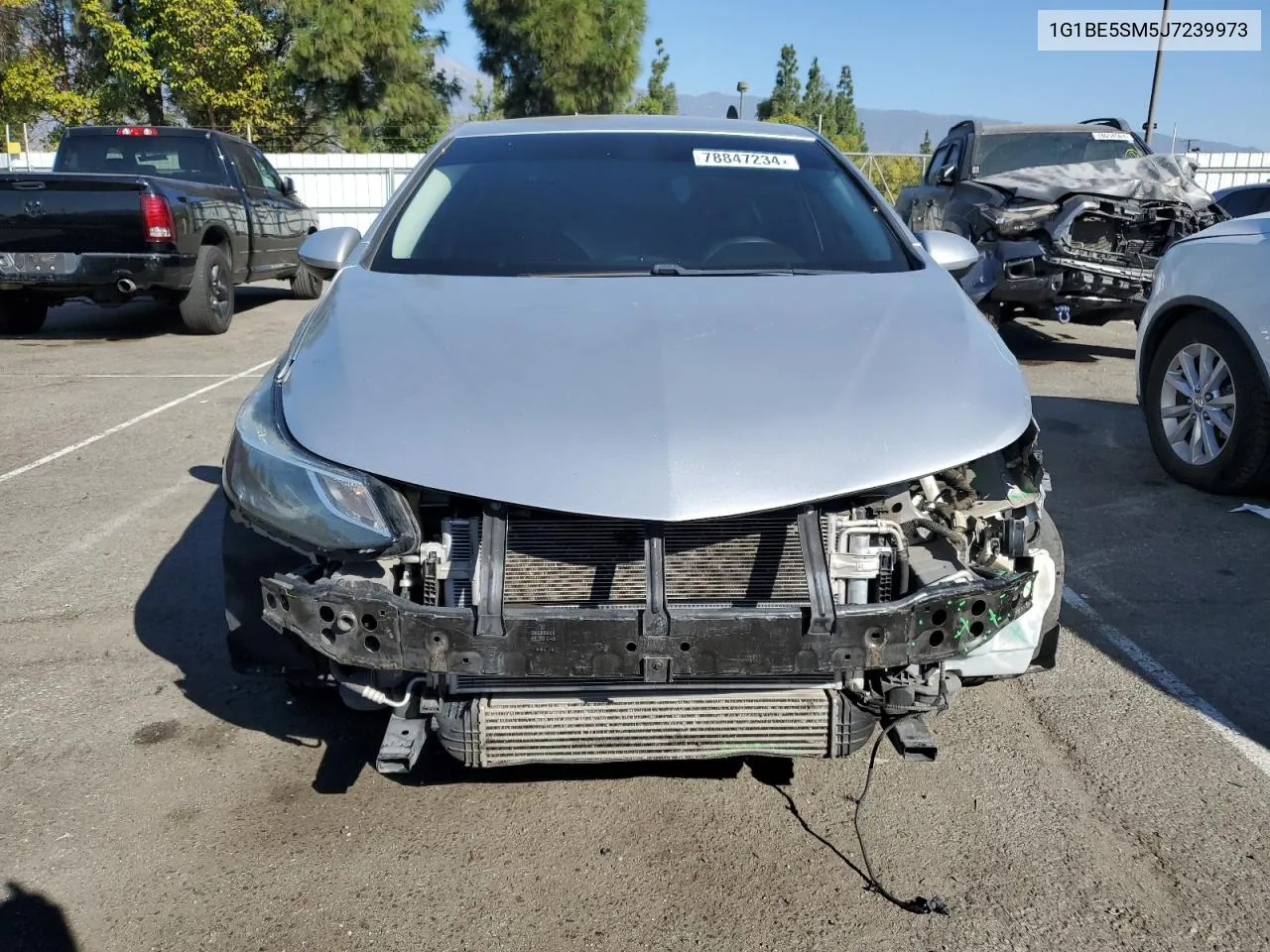 2018 Chevrolet Cruze Lt VIN: 1G1BE5SM5J7239973 Lot: 78847234